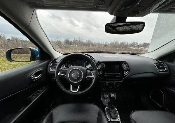 Jeep Compass cena 79999 przebieg: 98469, rok produkcji 2019 z Piaseczno małe 631